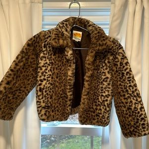 Faux Fur Coat 🐆